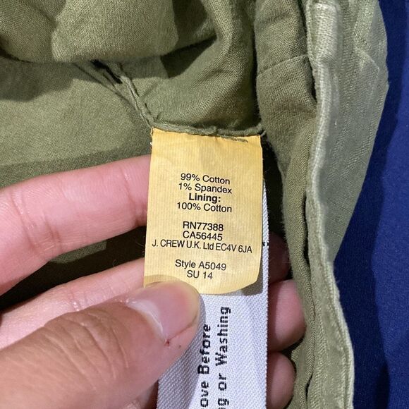 NWT Madewell Olive Green Modern Safari Military Vest Size Small - Picture 7 of 10